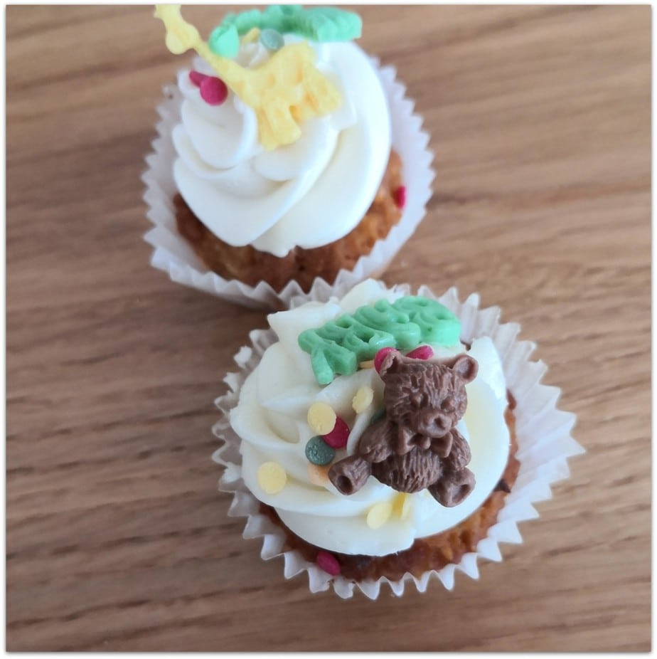 Zeit der Veränderungen - vegane Karotten Kokos Cupcakes - Cupcake Hexerl